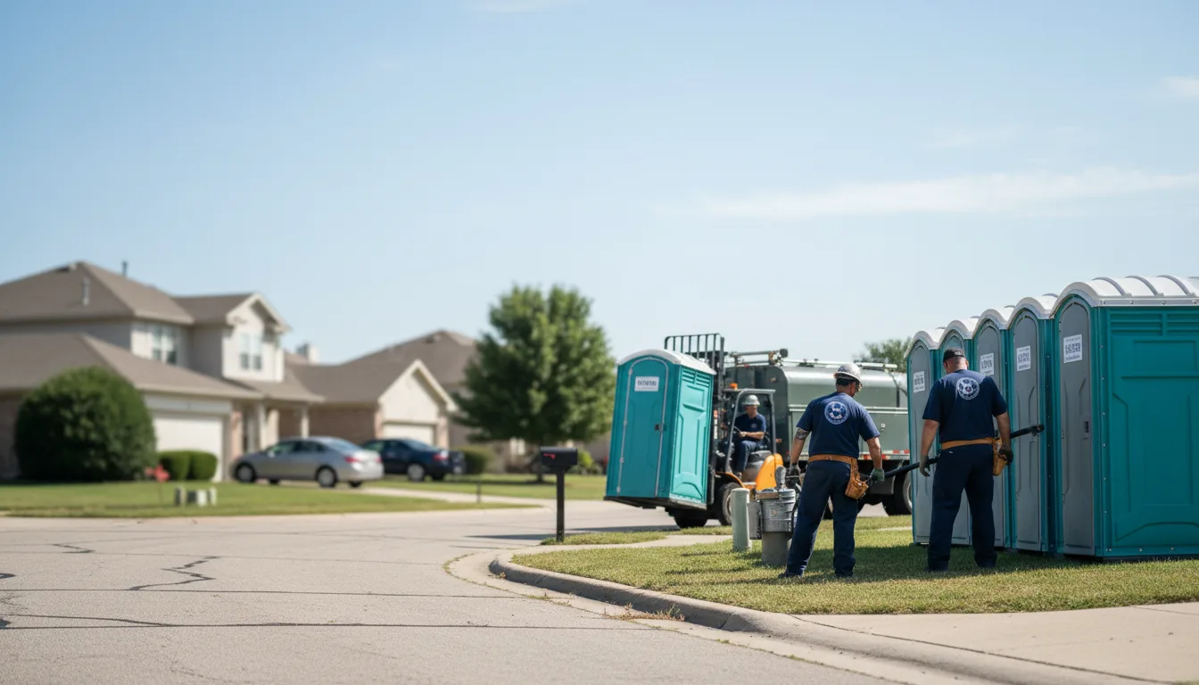 Porta Potty Rental in Fayetteville, TX near me